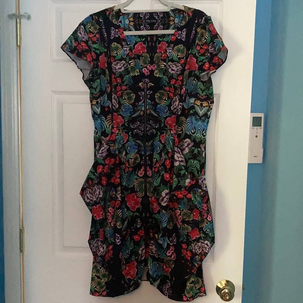 City Chic floral dress.